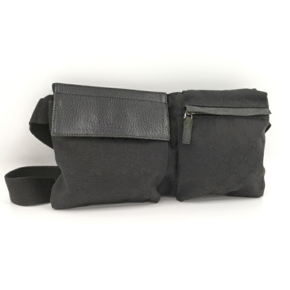 Gucci Waist Bag GG Black - Picture 1 of 10